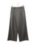 FRAMeWORK（フレームワーク）の古着「撥水強撚ポリエステルラップワイドパンツ」｜グレー