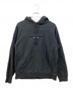 SUPREMEシュプリーム）の古着「Embossed Logo Hooded Sweatshirt」｜ブラック