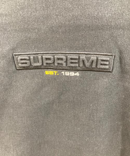 SUPREME（シュプリーム）SUPREME (シュプリーム) Embossed Logo Hooded Sweatshirt ブラック サイズ:Mの古着・服飾アイテム