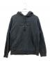 SUPREME（シュプリーム）の古着「Embossed Logo Hooded Sweatshirt」｜ブラック