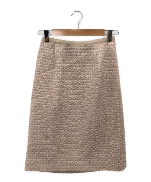 ANAYI（アナイ）ANAYI (アナイ) ツイードセットアップスーツ ベージュ サイズ:36の古着・服飾アイテム