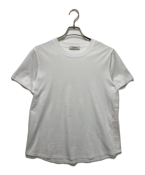 'S Max Mara（エスマックスマーラ）'S Max Mara (エスマックスマーラ) T-SHIRT DAMSKI PARIDE ホワイト サイズ:Mの古着・服飾アイテム