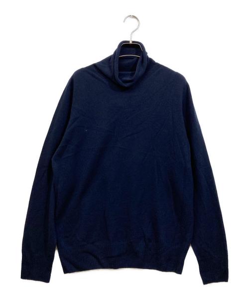 Maison Margiela 4（メゾンマルジェラ 4）Maison Margiela 4 (メゾンマルジェラ 4) カシミヤタートルネックニット ネイビー サイズ:SIZE Mの古着・服飾アイテム