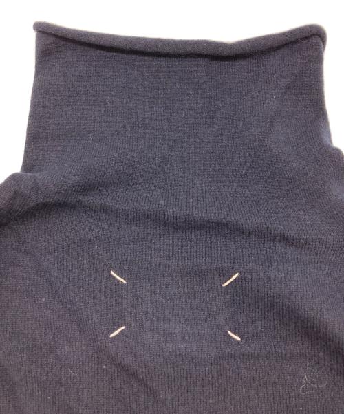 Maison Margiela 4（メゾンマルジェラ 4）Maison Margiela 4 (メゾンマルジェラ 4) カシミヤタートルネックニット ネイビー サイズ:SIZE Mの古着・服飾アイテム