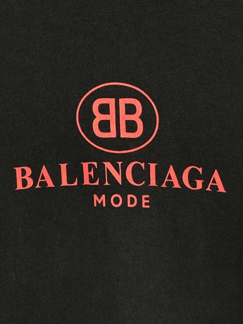 BALENCIAGA（バレンシアガ）BALENCIAGA (バレンシアガ) プルオーバーパーカー ブラック サイズ:XLの古着・服飾アイテム