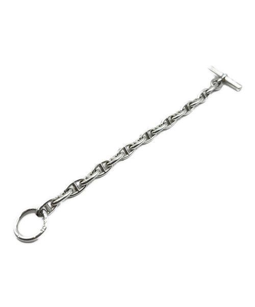HERMES（エルメス）HERMES (エルメス) 70's-80's シェーヌダンクル PM ブレス CHAINE D’ANCRE 16LINK 筆記体刻印 シルバー サイズ:PM/16コマ/16LINK/16.0cmの古着・服飾アイテム