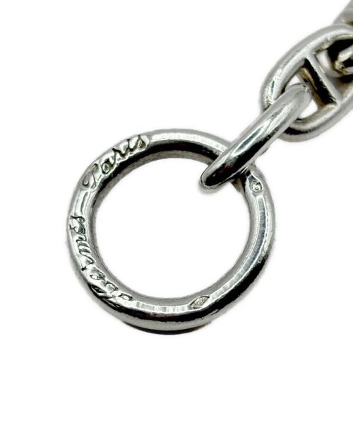 HERMES（エルメス）HERMES (エルメス) 70's-80's シェーヌダンクル PM ブレス CHAINE D’ANCRE 16LINK 筆記体刻印 シルバー サイズ:PM/16コマ/16LINK/16.0cmの古着・服飾アイテム
