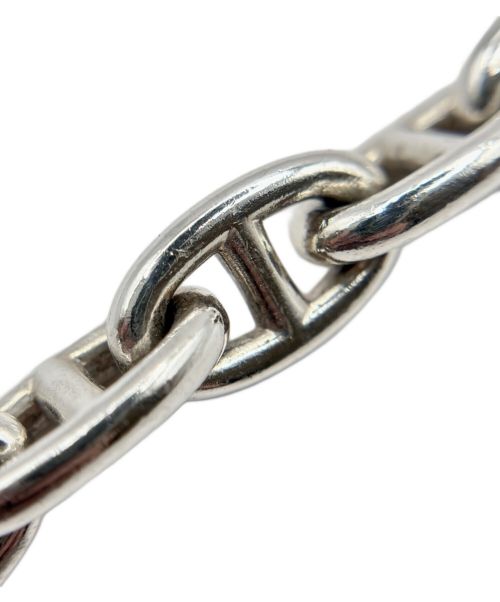 HERMES（エルメス）HERMES (エルメス) 70's-80's シェーヌダンクル PM ブレス CHAINE D’ANCRE 16LINK 筆記体刻印 シルバー サイズ:PM/16コマ/16LINK/16.0cmの古着・服飾アイテム