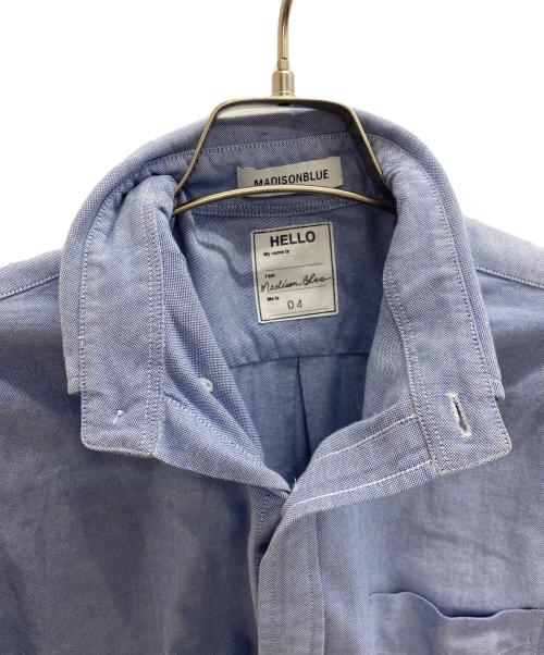 MADISON BLUE（マディソンブルー）MADISON BLUE (マディソンブルー) ボタンダウンシャツ スカイブルー サイズ:SIZE 4の古着・服飾アイテム