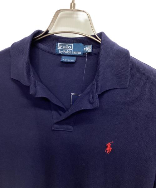 POLO RALPH LAUREN（ポロ・ラルフローレン）POLO RALPH LAUREN (ポロ・ラルフローレン) ポロシャツ ネイビー サイズ:M 未使用品の古着・服飾アイテム