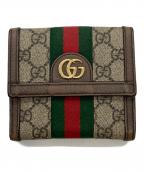 GUCCIグッチ）の古着「財布」｜ブラウン