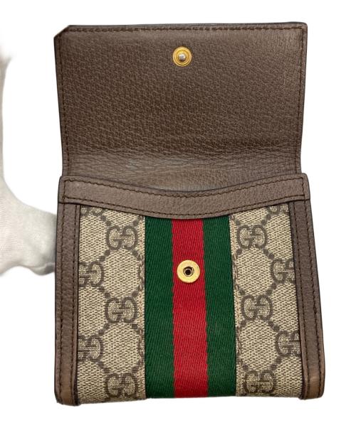 GUCCI（グッチ）GUCCI (グッチ) 財布 ブラウンの古着・服飾アイテム