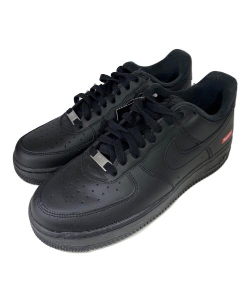NIKE（ナイキ）NIKE (ナイキ) SUPREME (シュプリーム) AIR FORCE1 LOW/エアフォース1 ブラック サイズ:26cmの古着・服飾アイテム