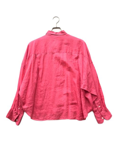 Plage（プラージュ）Plage (プラージュ) Linen Short シャツ ピンク サイズ:下記参照の古着・服飾アイテム