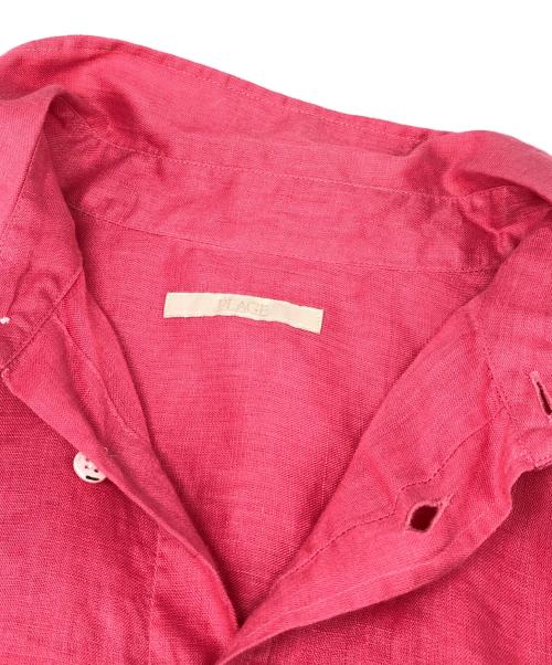 Plage（プラージュ）Plage (プラージュ) Linen Short シャツ ピンク サイズ:下記参照の古着・服飾アイテム