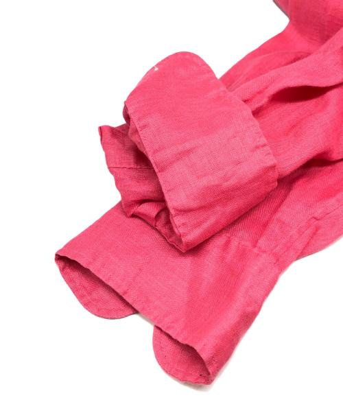 Plage（プラージュ）Plage (プラージュ) Linen Short シャツ ピンク サイズ:下記参照の古着・服飾アイテム