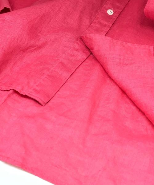 Plage（プラージュ）Plage (プラージュ) Linen Short シャツ ピンク サイズ:下記参照の古着・服飾アイテム