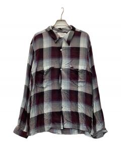中古・古着通販】ensou (エンソウ) Broken Western Shirt ブルー