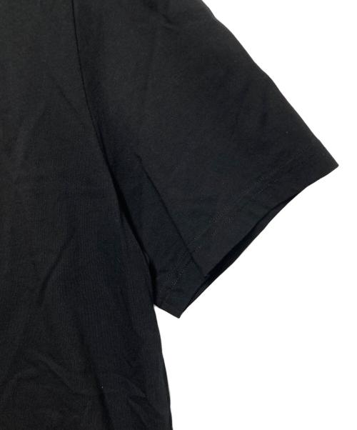 Maison Margiela（メゾンマルジェラ）Maison Margiela (メゾンマルジェラ) 再構築プリントTシャツ ブラック サイズ:48の古着・服飾アイテム