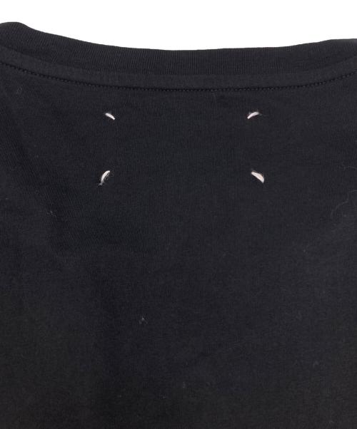 Maison Margiela（メゾンマルジェラ）Maison Margiela (メゾンマルジェラ) 再構築プリントTシャツ ブラック サイズ:48の古着・服飾アイテム