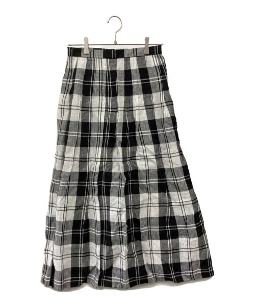 O'NEIL OF DUBLIN（オニールオブダブリン）O'NEIL OF DUBLIN (オニールオブダブリン) UNITED ARROWS (ユナイテッドアローズ) リネンキルトスカート サイズ:42の古着・服飾アイテム