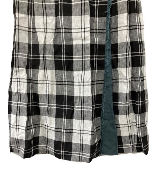 O'NEIL OF DUBLIN（オニールオブダブリン）O'NEIL OF DUBLIN (オニールオブダブリン) UNITED ARROWS (ユナイテッドアローズ) リネンキルトスカート サイズ:42の古着・服飾アイテム