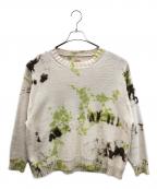 KAPITALキャピタル）の古着「5G綿ニット クルーセーター」｜グリーン