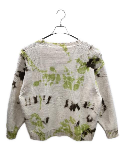 KAPITAL（キャピタル）KAPITAL (キャピタル) 5G綿ニット クルーセーター グリーン サイズ:1の古着・服飾アイテム