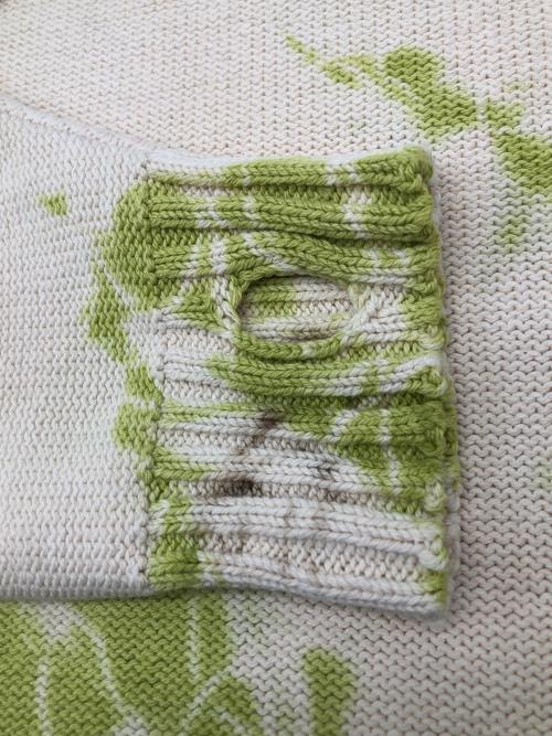 KAPITAL（キャピタル）KAPITAL (キャピタル) 5G綿ニット クルーセーター グリーン サイズ:1の古着・服飾アイテム