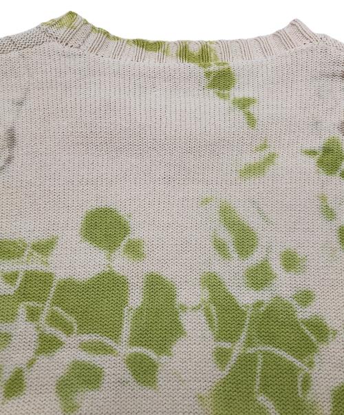 KAPITAL（キャピタル）KAPITAL (キャピタル) 5G綿ニット クルーセーター グリーン サイズ:1の古着・服飾アイテム