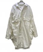 KAPITALキャピタル）の古着「モールスキンCPOスラッピーシャツコート」｜ホワイト