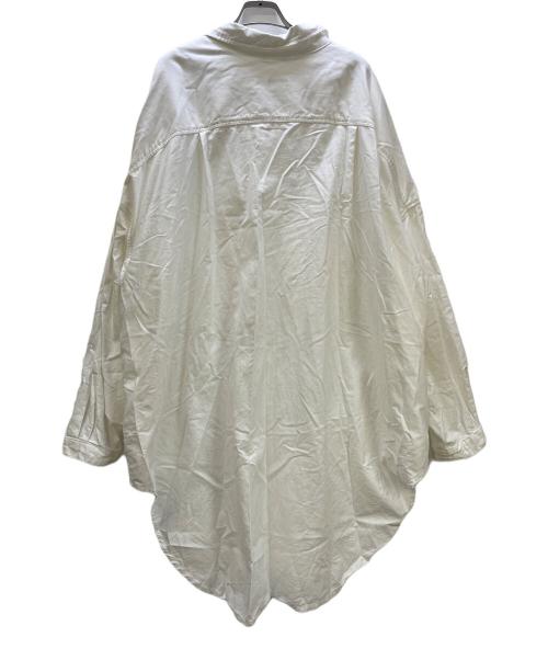 KAPITAL（キャピタル）KAPITAL (キャピタル) モールスキンCPOスラッピーシャツコート ホワイト サイズ:Sの古着・服飾アイテム