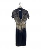 MaxMaraマックスマーラ）の古着「ジャージーワンピース」｜ベージュ