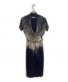 MaxMara（マックスマーラ）の古着「ジャージーワンピース」｜ベージュ