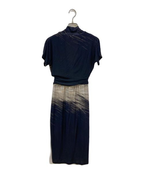 MaxMara（マックスマーラ）MaxMara (マックスマーラ) ジャージーワンピース ベージュ サイズ:38の古着・服飾アイテム