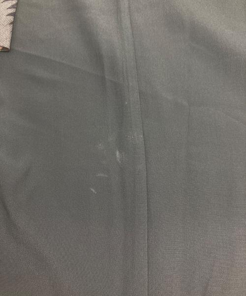 Salvatore Ferragamo（サルヴァトーレ フェラガモ）Salvatore Ferragamo (サルヴァトーレ フェラガモ) フラワープリントワンピース グレー サイズ:	SIZE 38の古着・服飾アイテム