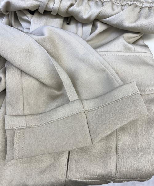 MICA&DEAL（マイカアンドディール）MICA&DEAL (マイカアンドディール) サテンカーゴパンツ ベージュ サイズ:FREEの古着・服飾アイテム