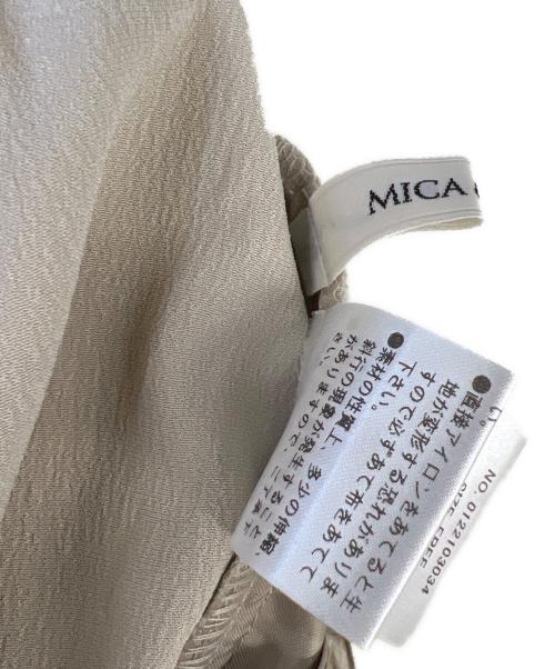 MICA&DEAL（マイカアンドディール）MICA&DEAL (マイカアンドディール) サテンカーゴパンツ ベージュ サイズ:FREEの古着・服飾アイテム