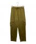 MICA&DEAL（マイカアンドディール）の古着「サテンカーゴパンツ」｜カーキ