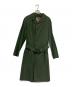 Sealup（シーラップ）の古着「別注ステンカラーコート」｜グリーン