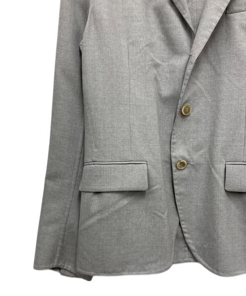 ermanno scervino（エルマノシェルビーノ）ERMANNO SCERVINO (エルマノシェルビーノ) 3Bジャケット グレー サイズ:46の古着・服飾アイテム