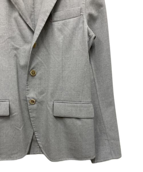 ermanno scervino（エルマノシェルビーノ）ERMANNO SCERVINO (エルマノシェルビーノ) 3Bジャケット グレー サイズ:46の古着・服飾アイテム