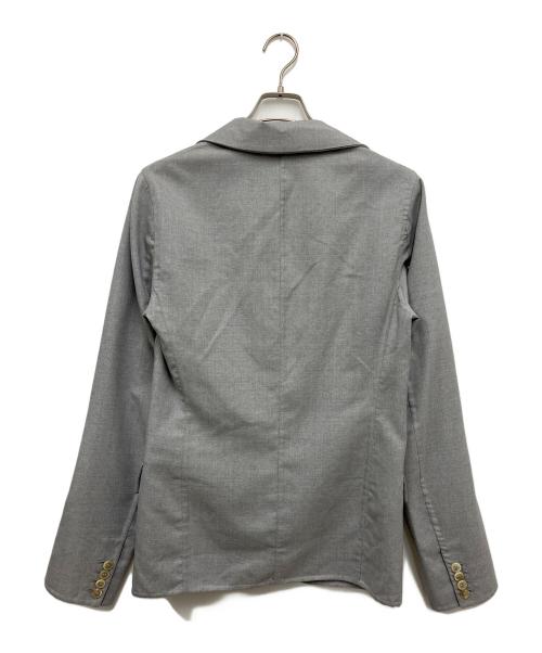 ermanno scervino（エルマノシェルビーノ）ERMANNO SCERVINO (エルマノシェルビーノ) 3Bジャケット グレー サイズ:46の古着・服飾アイテム