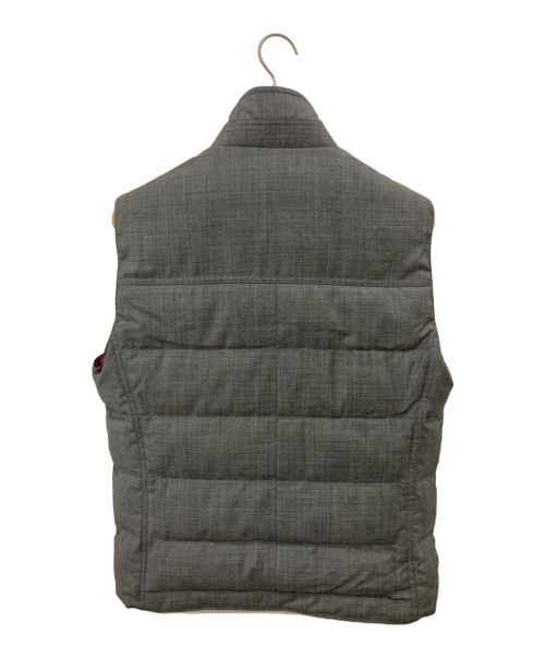 BRUNELLO CUCINELLI（ブルネロクチネリ）BRUNELLO CUCINELLI (ブルネロクチネリ) 中綿ベスト グレー サイズ:Sの古着・服飾アイテム