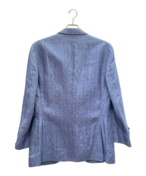 BRUNELLO CUCINELLI（ブルネロクチネリ）BRUNELLO CUCINELLI (ブルネロクチネリ) リネン セットアップ スーツ インディゴ サイズ:46の古着・服飾アイテム