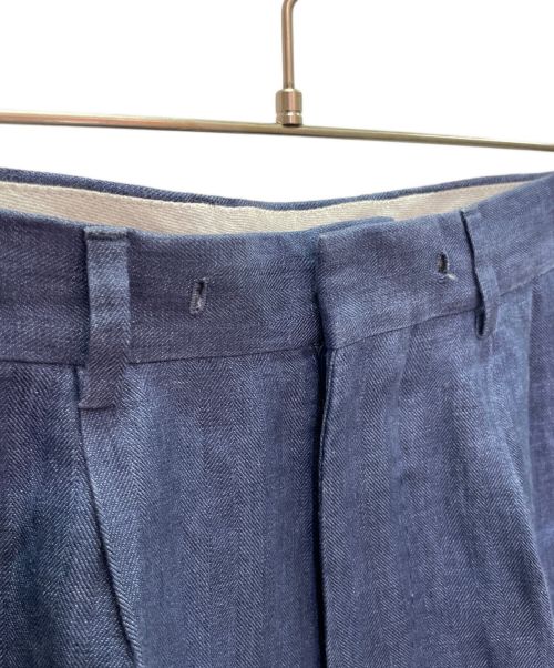 BRUNELLO CUCINELLI（ブルネロクチネリ）BRUNELLO CUCINELLI (ブルネロクチネリ) リネン セットアップ スーツ インディゴ サイズ:46の古着・服飾アイテム