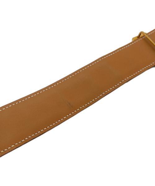 HERMES（エルメス）HERMES (エルメス) レザーベルト ブラックの古着・服飾アイテム