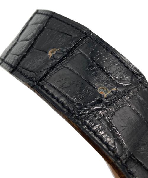 HERMES（エルメス）HERMES (エルメス) レザーベルト ブラックの古着・服飾アイテム