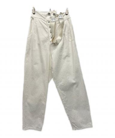 【美品】LIMI feu ワンサスペンダー ハイウエストパンツ アシンメトリー 中古・古着通販】LIMI feu (リミフゥ) ワンショルダーサスペンダー