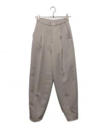 IENA（イエナ）の古着「＆NAVYカーブテーパードパンツ」｜ライトグレー